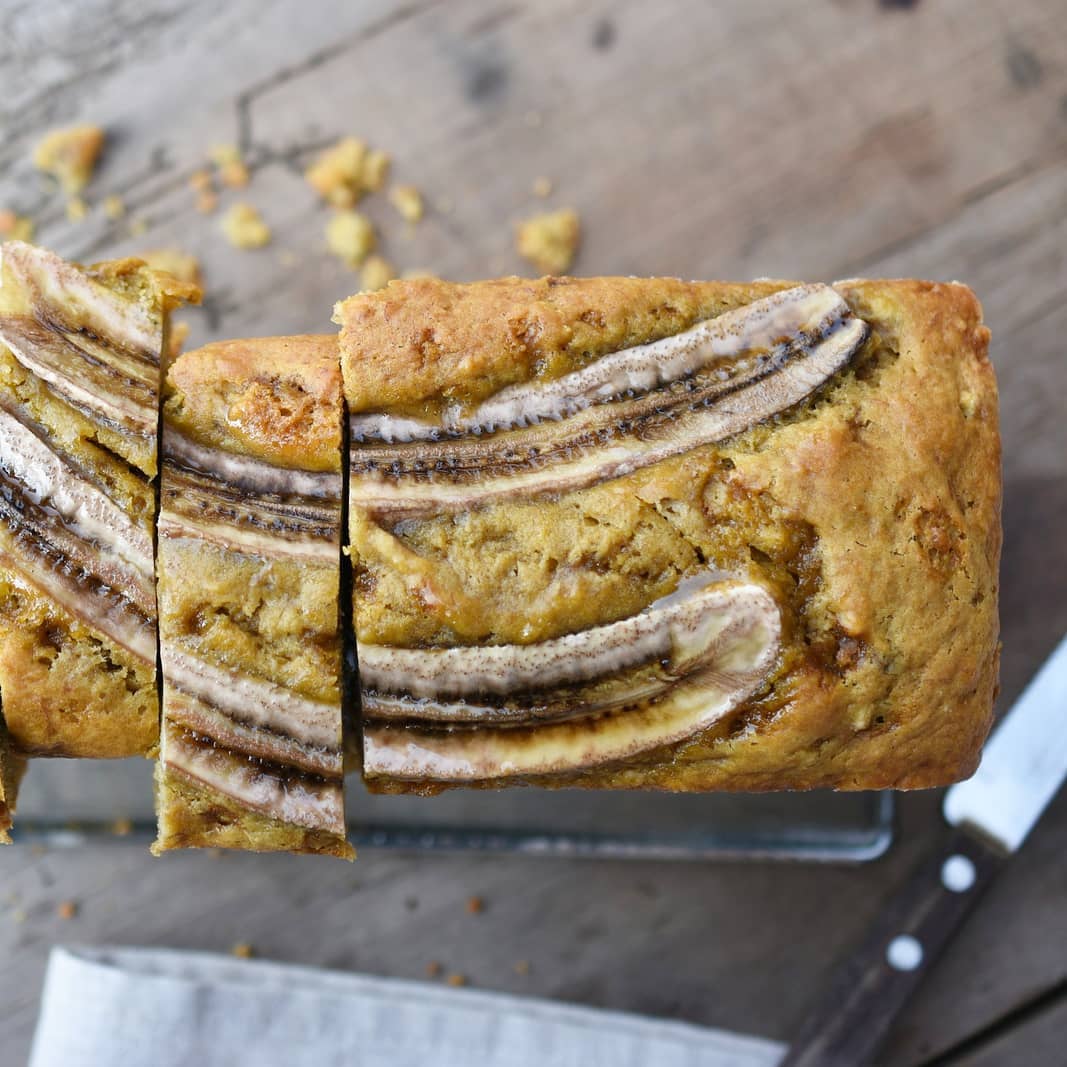 Fotografia de la receta de Budín de banana integral