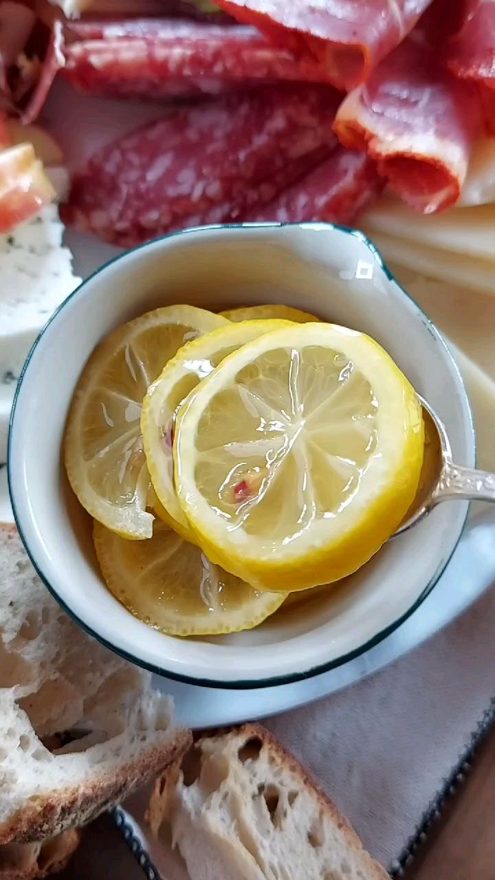 Fotografia de la receta de Limones macerados en miel