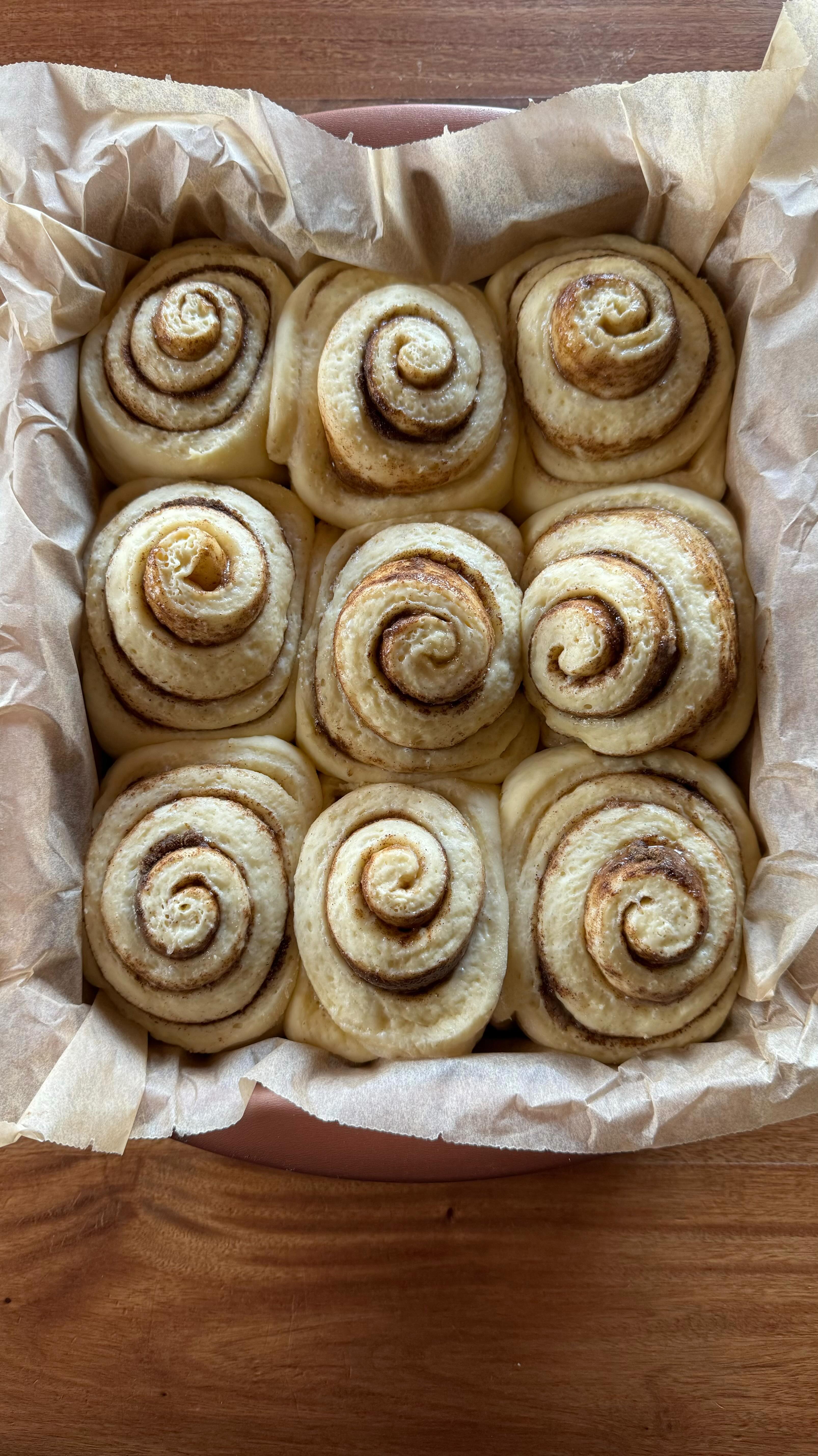 Fotografia de la receta de Rolls de canela