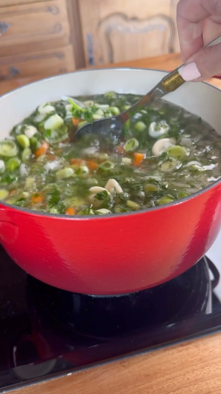 Fotografia de la receta de Calditos caseros de verduras