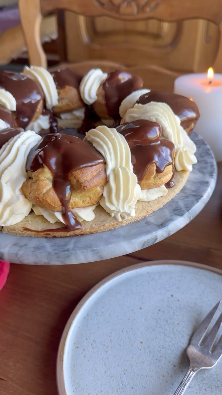 Fotografia de la receta de Rosca de profiteroles