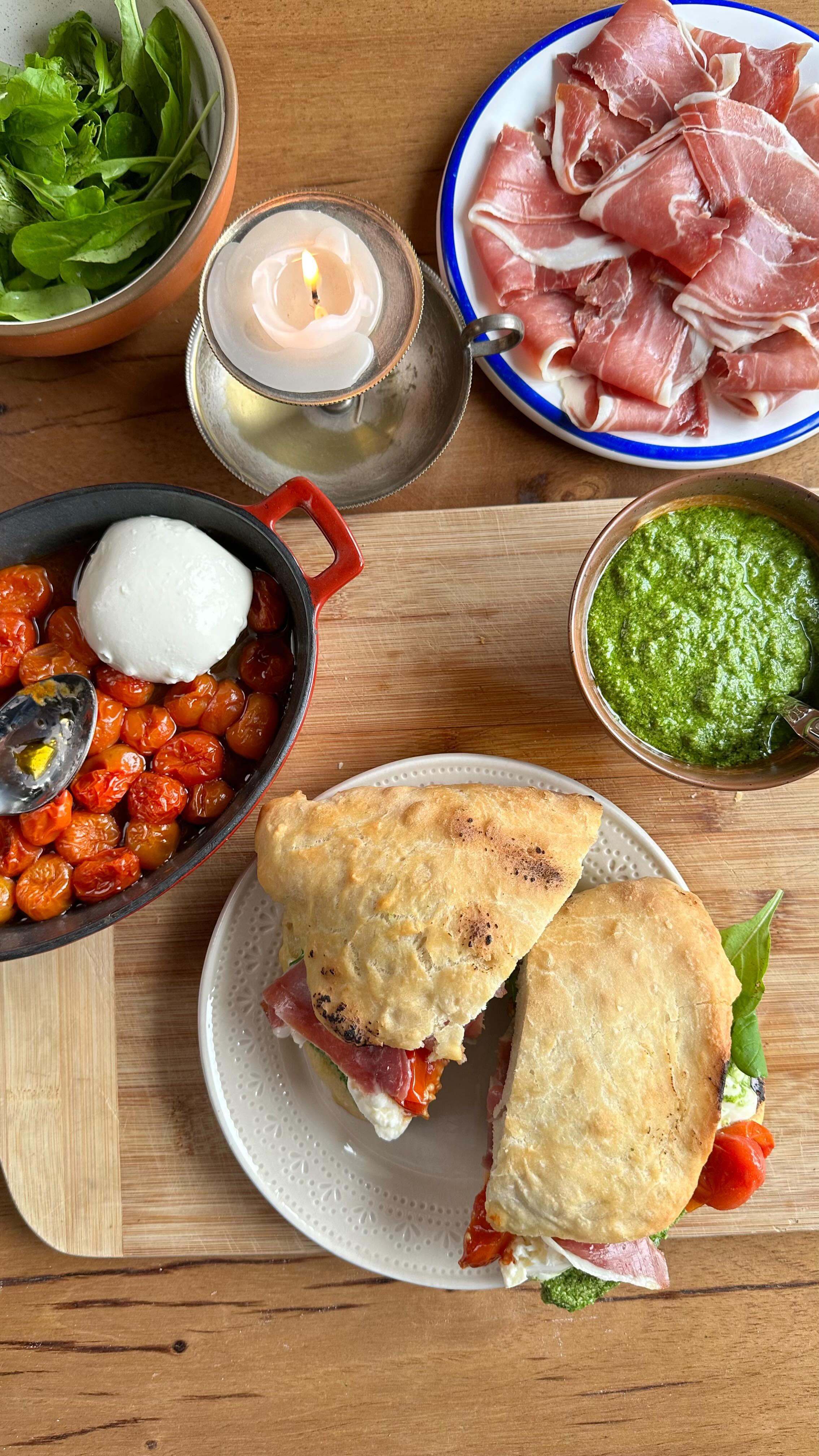 Fotografia de la receta de Pizza panini