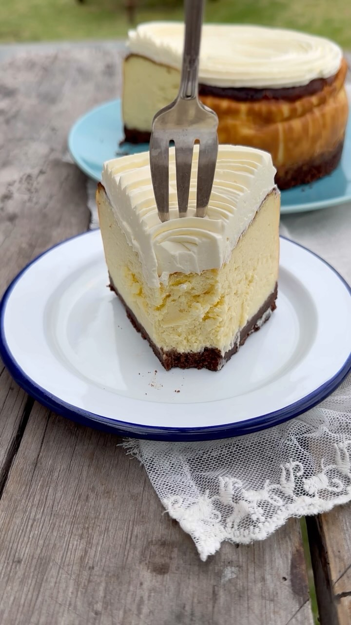 Fotografia de la receta de Cheesecake horneada