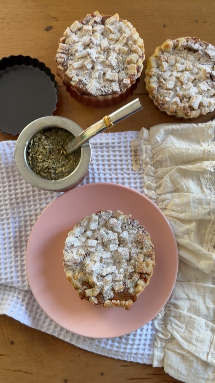 Foto de Tarta de dulce de leche y crumble