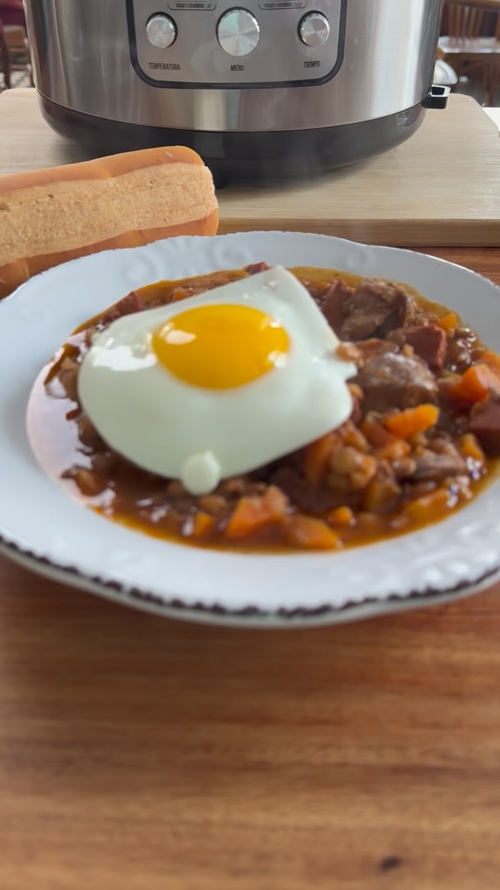Foto de Guiso de lentejas con Osobuco