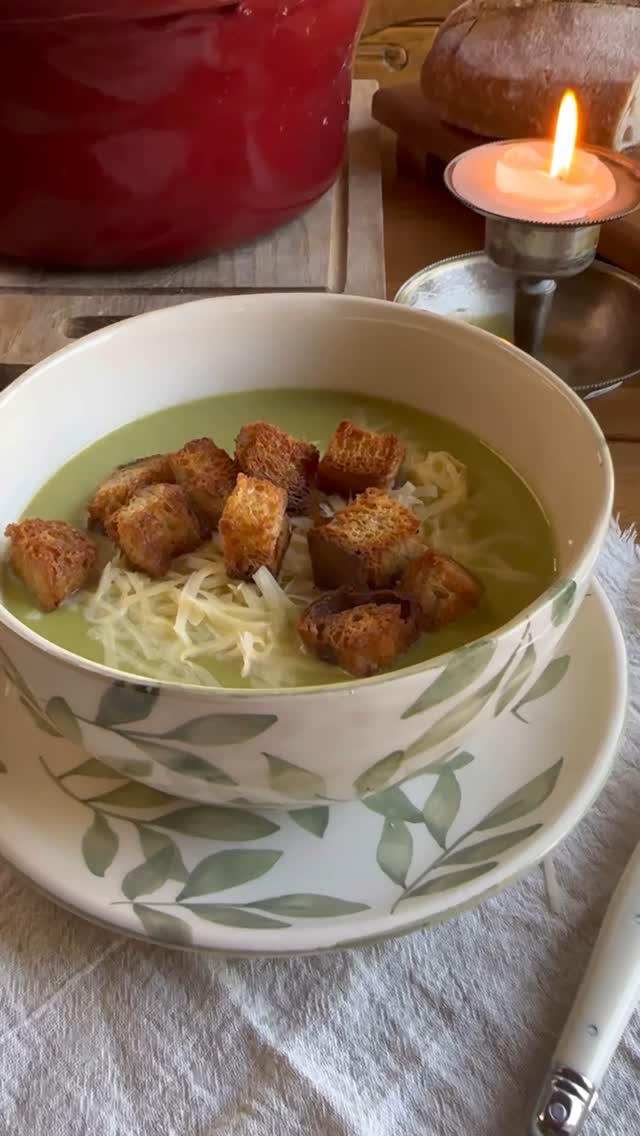 Foto de Sopa crema de brócoli